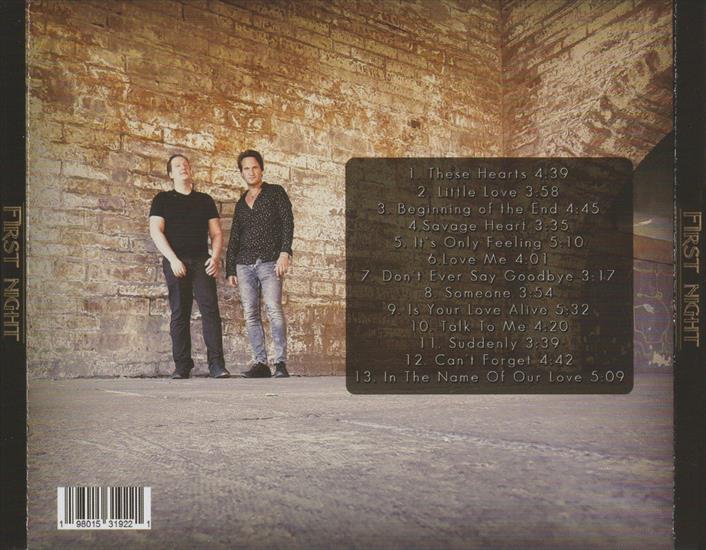 CD BACK COVER - CD BACK COVER - FIRST NIGHT - Deep Connection.bmp