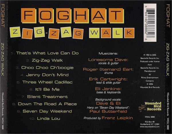 CD BACK COVER - CD BACK COVER - FOGHAT - Zig Zag Walk.bmp