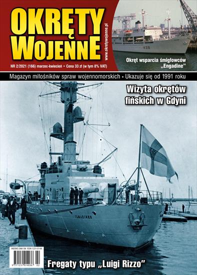 Okręty Wojenne - OW-166 2021-2 okładka.jpg