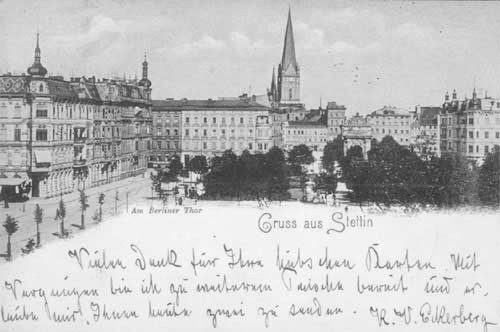 sedina.pl  Portal Miłośników Dawnego Szczecina - 02a - Hohenzollernplatz 1895-1897.jpg